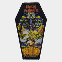 Image 1 of Iron Maiden patch (coffin)
