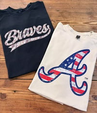 Braves Camo + Flag A Tees