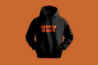 Black hoodie Cryptonauts Logo