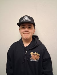 Image 1 of Old school Orange Zip up hoodie