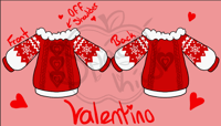 Image 2 of Valentino Unofficial Christmas Sweater 