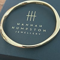 Image 5 of Wave Bangle (18ct Gold Plated)