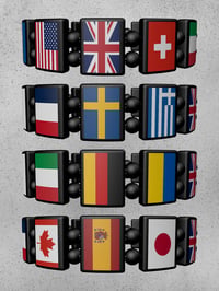 Image 1 of gLORIA "Flags" Bracelets