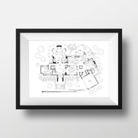 Tiny home blueprint