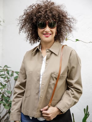 Image of Sobrecamisa color beige by El otro tigre