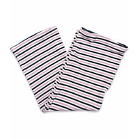 Image 2 of TriColor Stripe Mid Leg Warmers
