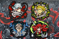 Image 1 of Gachiakuta Givers Stained Glass Pins 