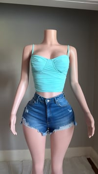 Image 1 of Natalie denim shorts