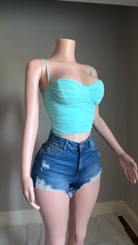 Image 2 of Natalie denim shorts