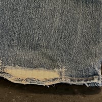 Image 13 of Men's Levi's 527 Vintage 2016 Jeans , Sz 34/ 30,  Low rise , boot cut,  100% Cotton, med wash