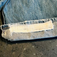 Image 14 of Men's Levi's 527 Vintage 2016 Jeans , Sz 34/ 30,  Low rise , boot cut,  100% Cotton, med wash