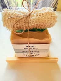 Image 3 of Goat Milk Soap Trio (Free Soap Dish & Soap Saver Bag)