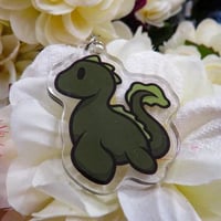 Nessie the Loch Ness Monster Acrylic Charm
