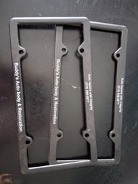 License plate frame