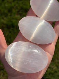 Image 2 of Selenite Palmstones
