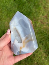 Image 1 of Agate Druzy Tower
