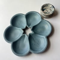 Image 2 of Bluestone Cosmic Seder Plate Set