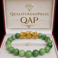 24k Koi Jade Bracelet
