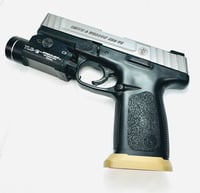 Image 2 of SD9VE / SD40VE / SD 2.0  Flared Magwell - Coyote Tan with Finger Stop Lip