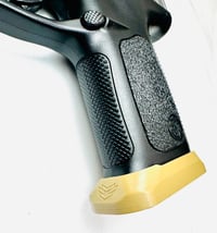 Image 3 of SD9VE / SD40VE / SD 2.0  Flared Magwell - Coyote Tan with Finger Stop Lip
