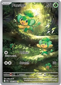 Pansage - 089/086 - SV: Black Bolt - Near Mint