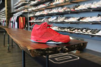 Image 1 of AIR JORDAN V (5) RETRO "RED SUEDE"