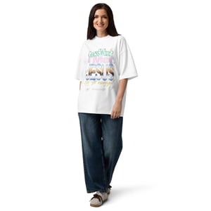 Image of 'I Met Jesus At Camp' Oversized Tee
