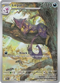 Liepard - 137/086 - SV: White Flare - Near Mint