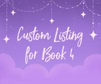 Custom Listing for Cozy Fantasy Book 4