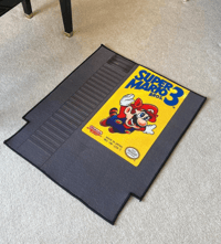 Image 1 of Mario Bros 3 NES Rug