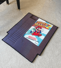 Image 1 of Mario Bros 2 NES Rug