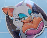 Image 3 of Holographic Rouge Sticker (3.5inch)