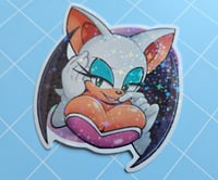 Image 1 of Holographic Rouge Sticker (3.5inch)
