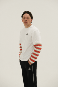 Image 4 of White Layered Tee