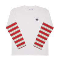 Image 1 of White Layered Tee