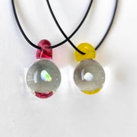Image 5 of Lampworked Glass Opal Pendant