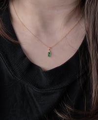 Image 2 of Odette Emerald Necklace