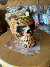 Image 1 of Wood Grain Skull