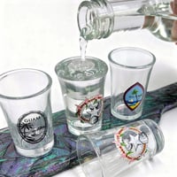 Image 3 of Customizable Resin Flight Board & Shot Glass Set