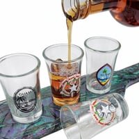Image 4 of Customizable Resin Flight Board & Shot Glass Set