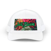 Image 1 of Just Bloom Floral Snapback Trucker Cap