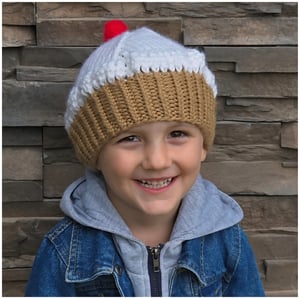 Image of TLA Cute As A Cupcake Baby Toque Knitting Pattern