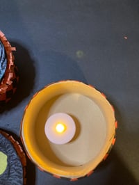 Image 4 of Vintage Inspired Container Lantern Set #1 (Witch And Black Cat)