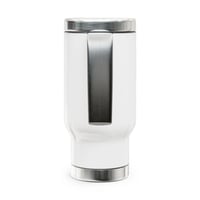 Image 3 of I'm Not That Type of Karen Travel Mug — 14oz Stainless Steel Insulated Tumbler with Handle