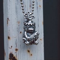 Image 1 of 'Kappa & Pal' Silver pendant and chain
