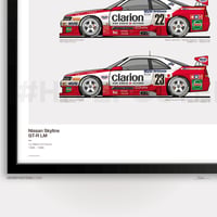 Image 3 of Nissan Skyline GT-R LM Le Mans Car Poster