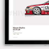 Image 4 of Nissan Skyline GT-R LM Le Mans Car Poster