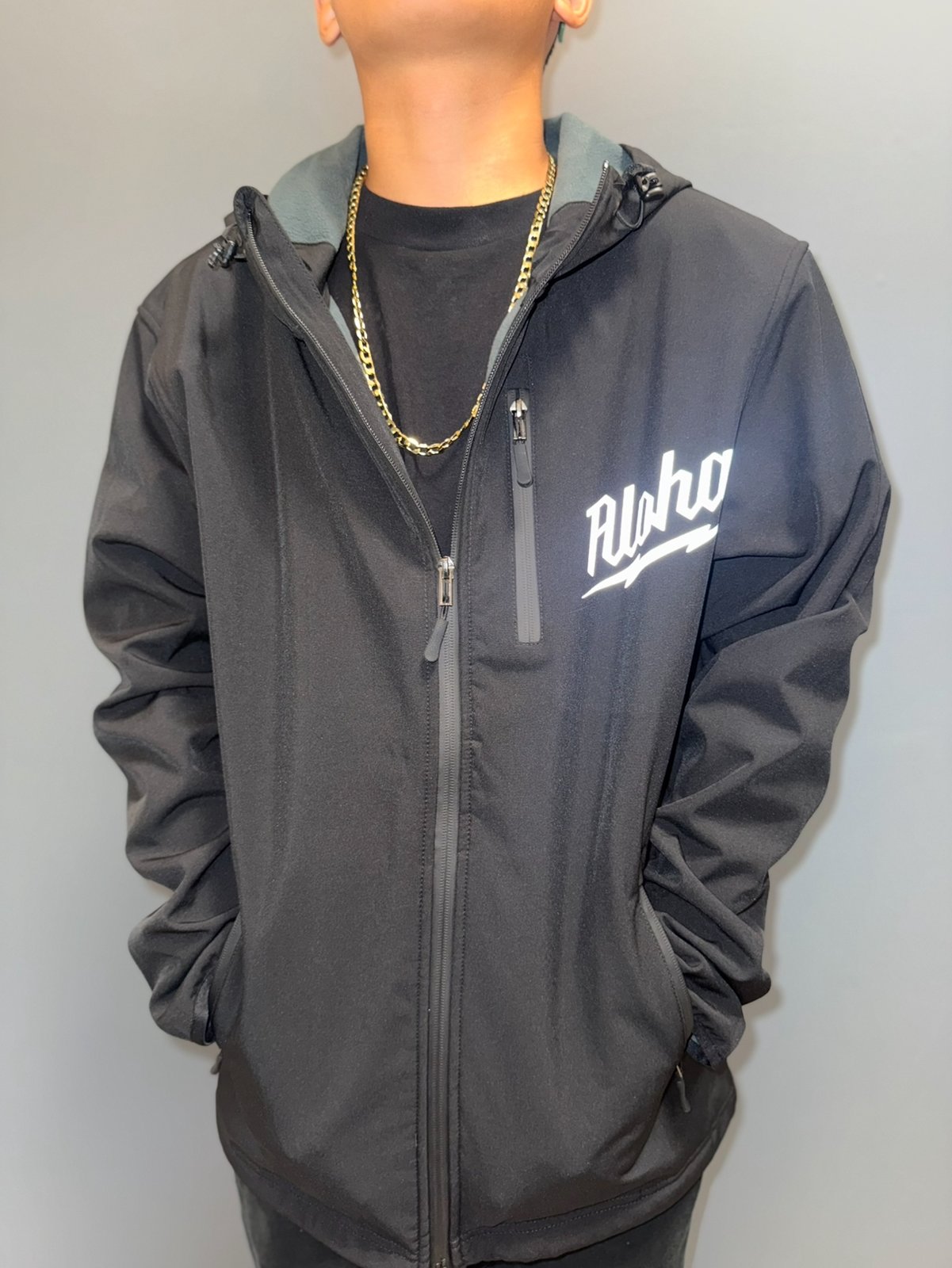ALOHA WAUKEE MEN'S POLY JACKET / Pipe Dreams Surf Co