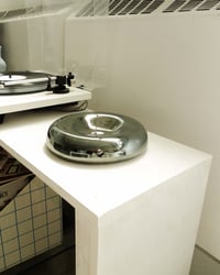 Image 1 of Chrome Bubble Dish
