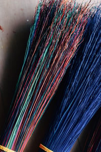 Image 3 of Dyed coloured broomcorn fibre, Sorghum hurl for crafting, brush and broom making